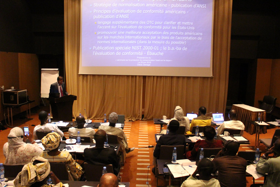 Monideep Dey Conducts Workshop in Senegal on Consumer Protection.
